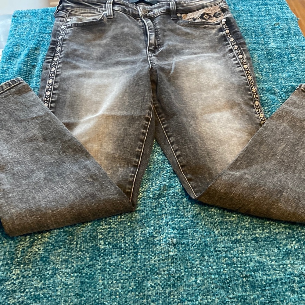 Liverpool skinny ankle black jeans from Nordstrom's  Size 12